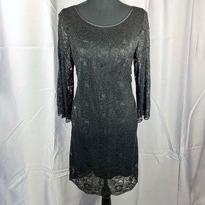 Laundry Black Lace Dress
